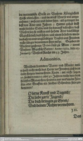 Admonitio