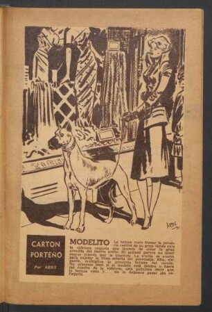 Modelito - [Dibujo] : Cartón porteño