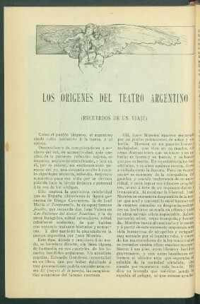 Los orígenes del Teatro Argentino