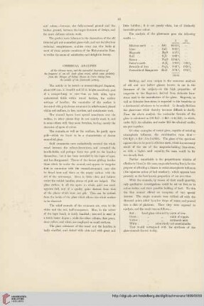 Chemical analysis