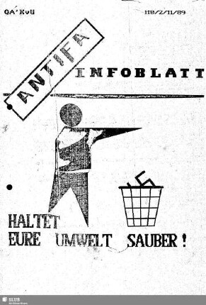 [2]: Haltet eure Umwelt sauber! : Haltet eure Umwelt sauber!