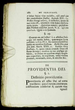 De Providentia Dei.