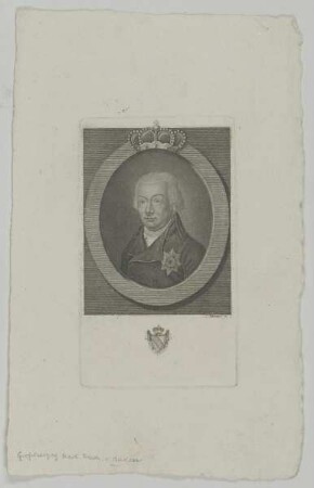 Bildnis des Großherzog Karl Friedrich von Baden