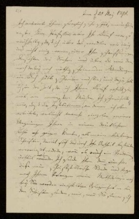 2: Brief von Gottlieb Hufeland an Gustav Hugo, Jena, 20.5.1798