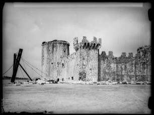 Trogir, altes Castell Landseite
