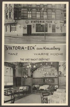 Ansichtskarte „Viktoria-Eck", Katzbachstraße 17 [1/3]