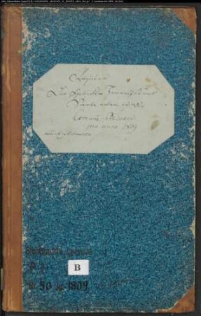 Zivilstandsregister der katholischen Gemeinde Bödexen, Kreis Höxter (GHT 1809) (Gemeinde: Katholische Gemeinde Bödexen, Kreis Höxter)