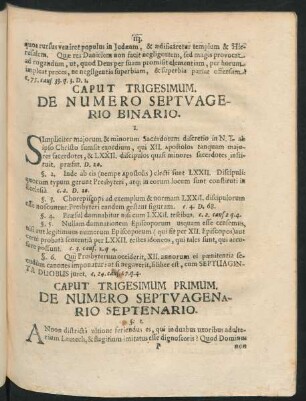 Caput Trigesimum Primum. - Quadragesimum Secundum.
