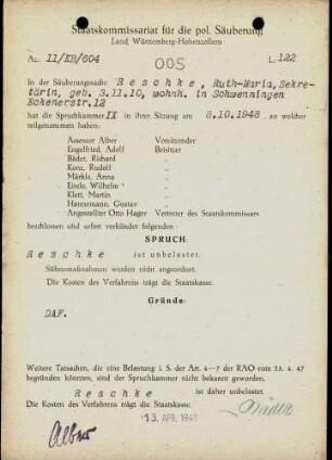 Reschke, Ruth-Maria