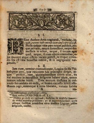 De congruo a disciplinis logicis et metaphysicis ad morales transitu