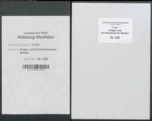 Bestallung der Burggrafen des Amts Vlotho auf Haus Vlotho (Akten der ravensbergischen Amtskammer)