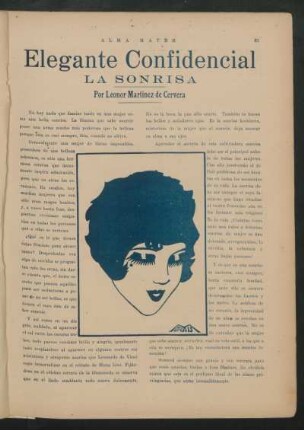 Elegante confidencial : La sonrisa