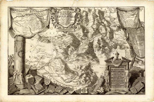 Dioecesis et Agri Tiburtini Topographia Nunc Primum Triconometrice Delineata Et Veteribus Viis Villis Ceterisque Antiquis Monumentis Adornata