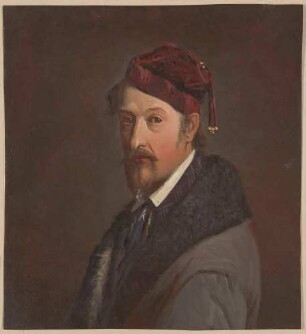 Selbstbildnis Baade, Knud Andresen (1808-1879), Maler