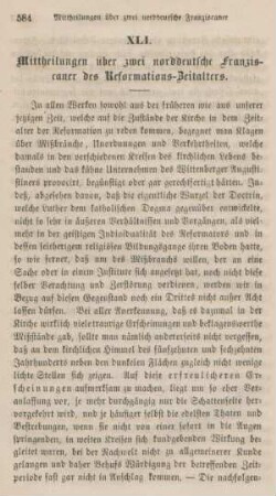 584-602 Mittheilungen über zwei norddeutsche Franziscaner des Reformations-Zeitalters
