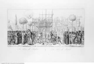 Pitture a fresco del Camposanto di Pisa disegnate da Giuseppe Rossi ed incise dal Prof. Cav. G.P. Lasinio Figlio Firenze Tipografia all' insegna di Dante 1832Der Turmbau zu Babel - Pitture a fresco del Camposanto ... 1832