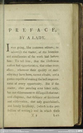 Preface, By A Lady