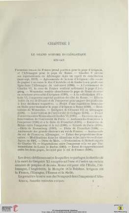 Chapitre I: Le grand schisme ecclésiastique, 1378-1407