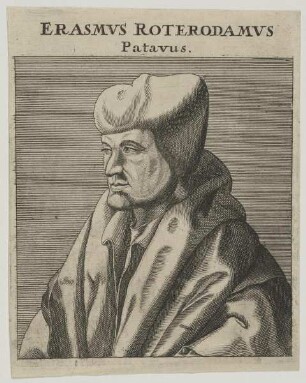 Bildnis des Erasmvs Roterodamvs