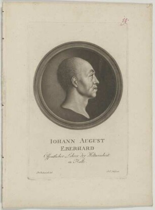 Bildnis des Iohann August Eberhard