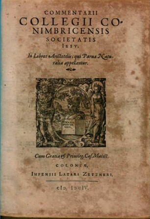 Commentarii Collegii Conimbricensis Societatis Iesu, in Libros Meteorum Aristotelis