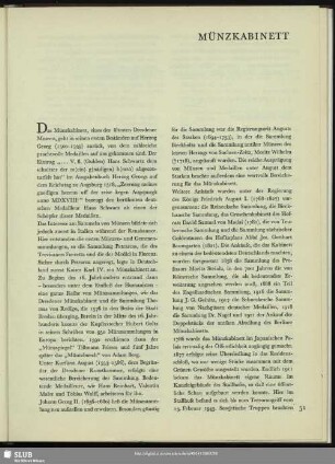 Münzkabinett