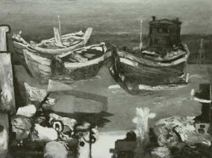 Boote am Strand