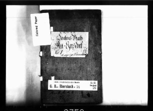 Konsensbuch von Altgersdorf