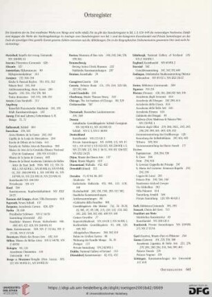 Ortsregister
