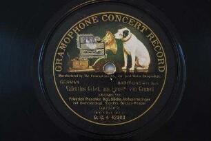 Valentins Gebet, aus "Faust" / von Gounod