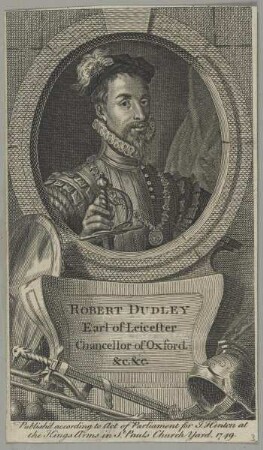 Bildnis des Robert Dudley, Earl of Leicester