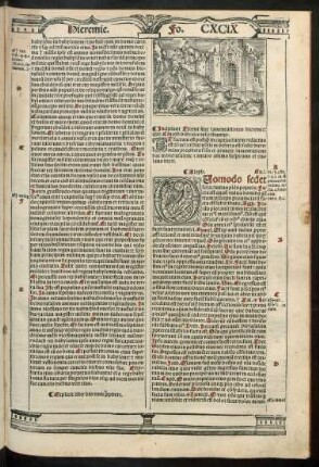Incipiunt Threni sive lamentationes hieremie: que. Cinoth hebraice inscribuntur.