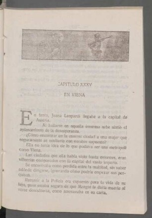 Capítulo XXXV - En Viena