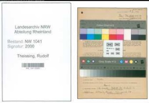 Entnazifizierung Rudolf Theissing , geb. 27.06.1905 (Lehrer)