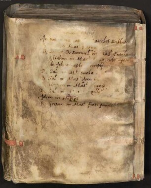Kommentare über talmudische Traktate, Salomo Isaki, Sabbat, Erubin, Pesachim ... - BSB Cod.hebr. 216