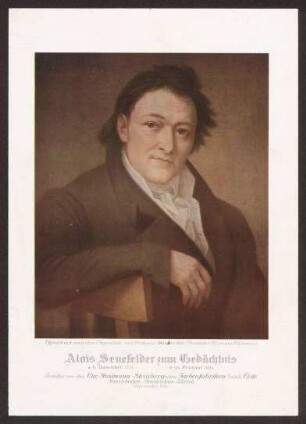 Senefelder, Alois