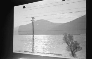 Orsova: Bahnstrecke am Eisernen Tor, aus dem Fenster