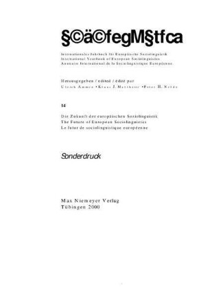 Was darf die Soziolinguistik? : für die Vielfalt