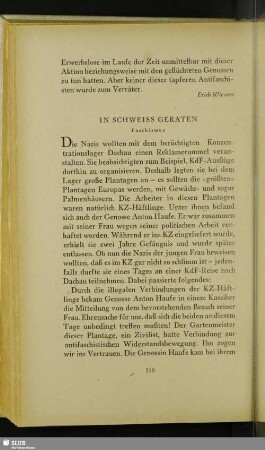 In Schweiss Geraten