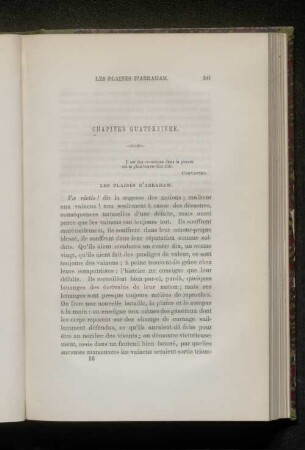Chapitre Quatorzieme