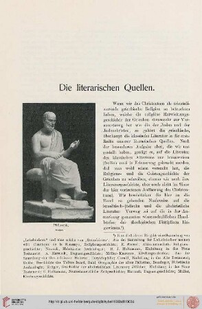 Die literarische Quellen