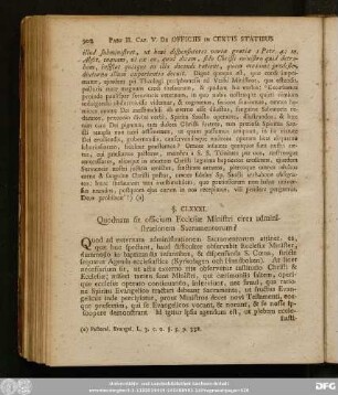 §. CLXXXI. Quodnam sit officium Ecclesiae Ministri circa administrationem Sacramentorum?