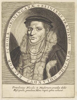 Bildnis des Regnerus Praedinius