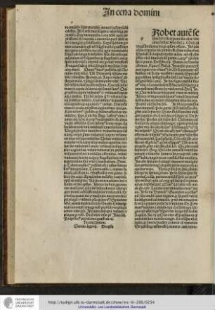 In cena domini. Sermo lxxxvii. De epistola.