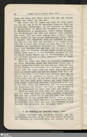 9. Die Gründung der Universität Leipzig (1409)