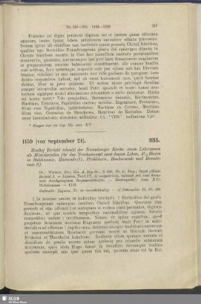 235. 1159, [vor September 24]