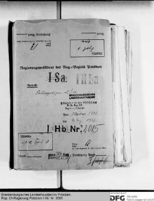 Feuerpolizeiwesen und Löschordnung