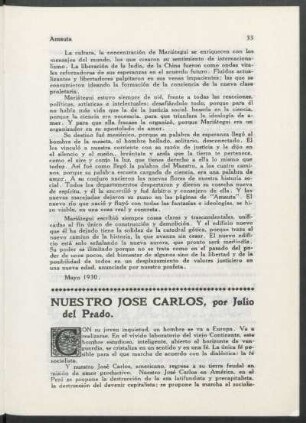 Nuestro José Carlos