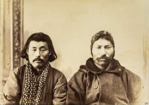 Männer der Ainu (Sammlung Bronislaw Pilsudski, 1887-1905)
