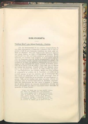 "Jardines solos", por Arturo Capdevila. - Córdoba